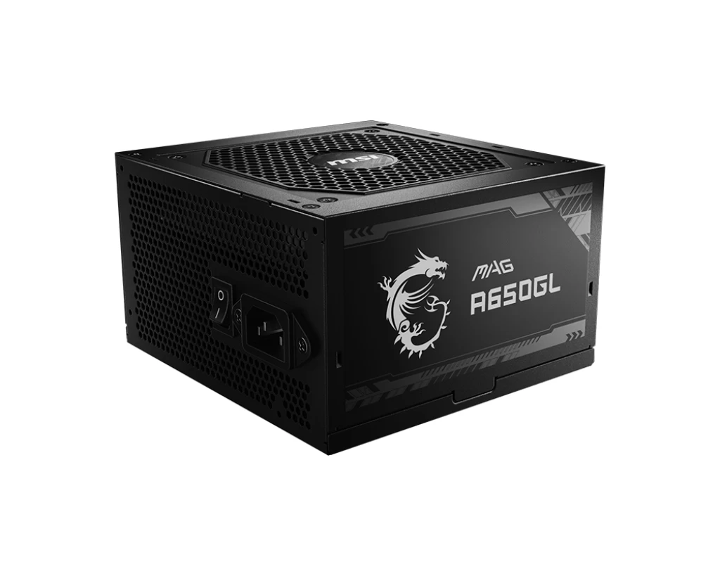 Msi Mag A650gl 650w 80+gold Power Supply