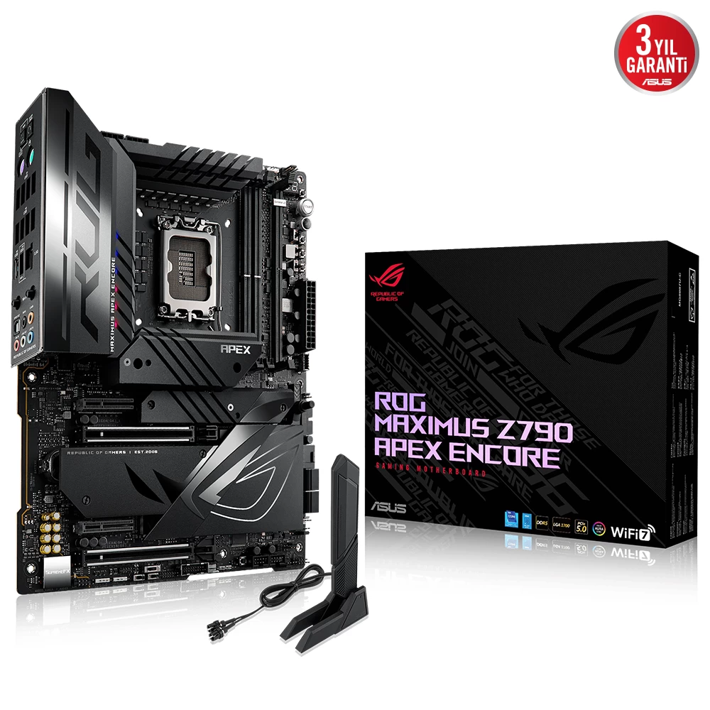 Asus Rog Maximus Z790 Apex Encore Ddr5 5xm2 Usb3.2 Wifi 7 Rgb Lan Atx 1700p