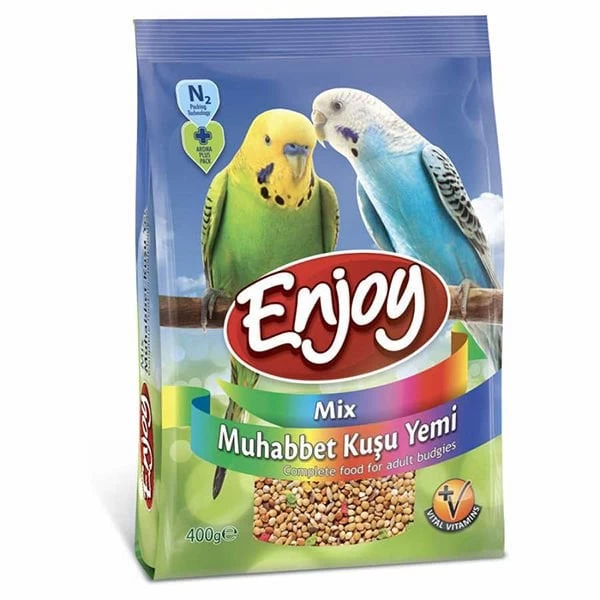 Enjoy Mix Muhabbet Kuşu Yemi 400 Gr