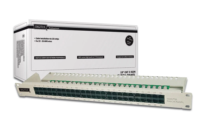 Digitus Dn-91350-1 50 Port Cat6 Patch Panel