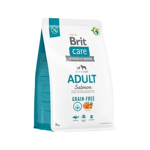 Brit Care Tahılsız Skin  Coat Somonlu Yetişkin Köpek Maması 3 Kg