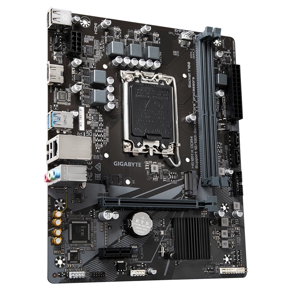 Gigabyte H610m K 3200mhz M.2 Matx 1700p