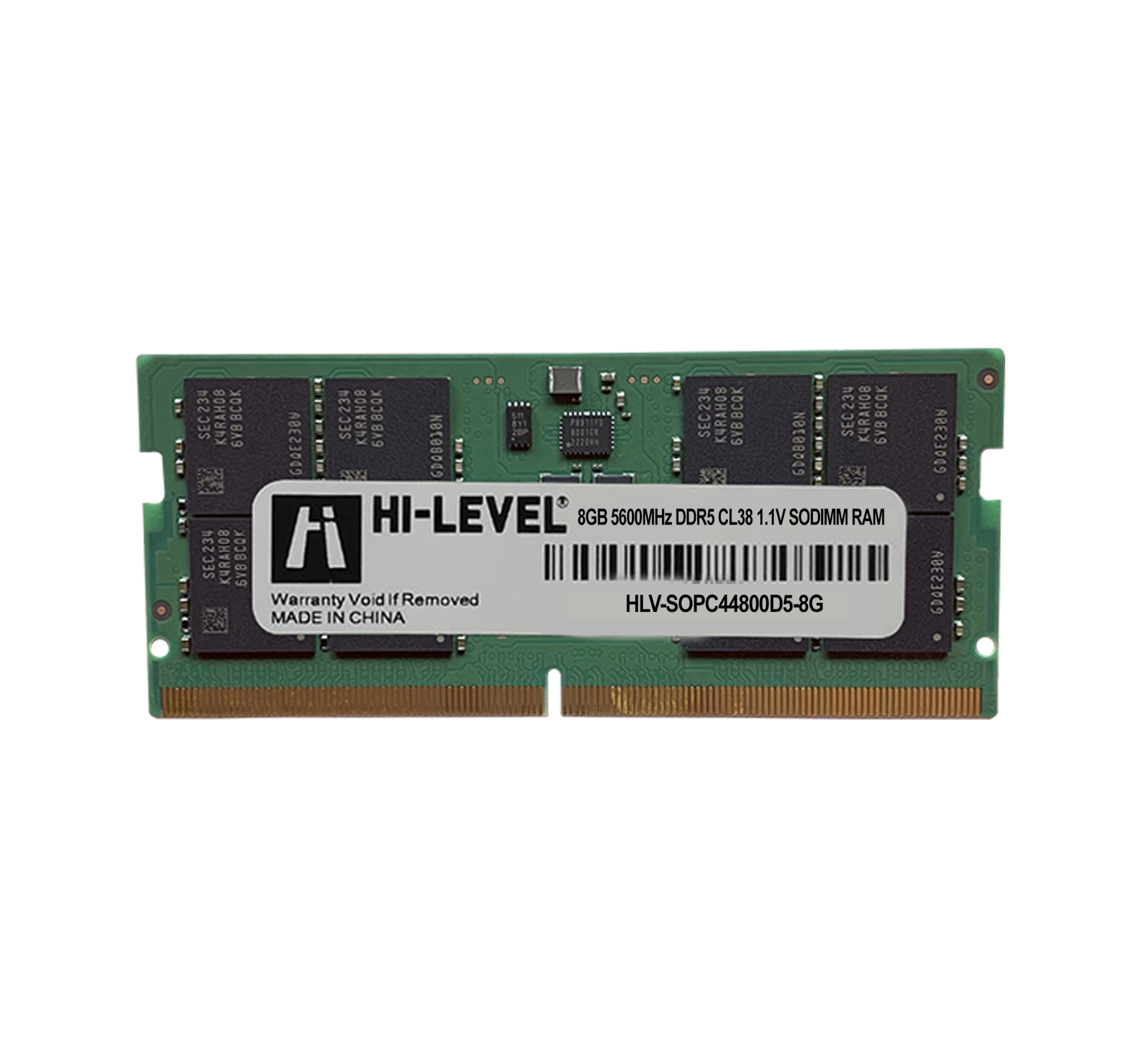 8gb Ddr5 5600mhz Sodimm 1.1v Hlv-sopc44800d5-8g