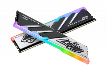 Apacer Panther Rgb 32gb (2x16gb) 5200mhz Cl38 Ddr5 Gaming Ram (ah5u32g52c5229baa-2)