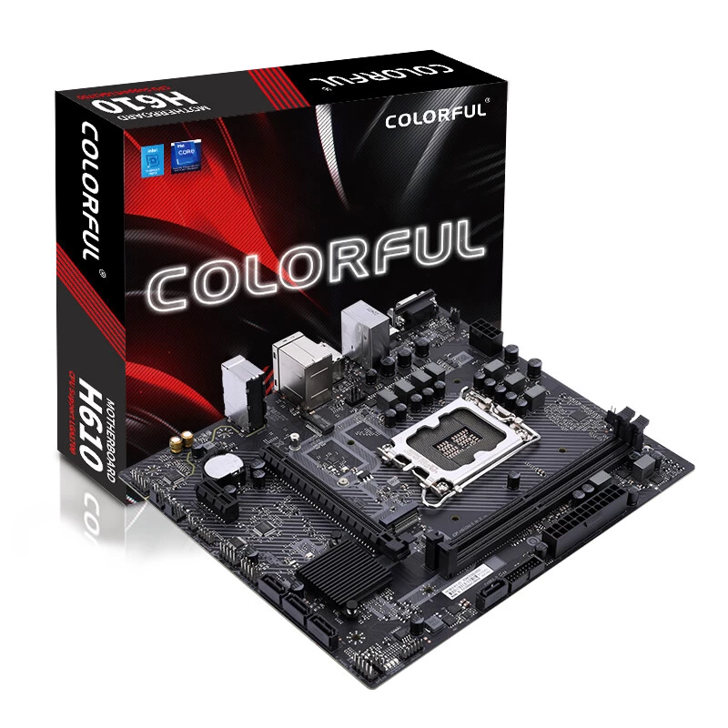 Colorful H610m-e M.2 V20 Ddr4 3200mhz Hdmi Matx 1700p