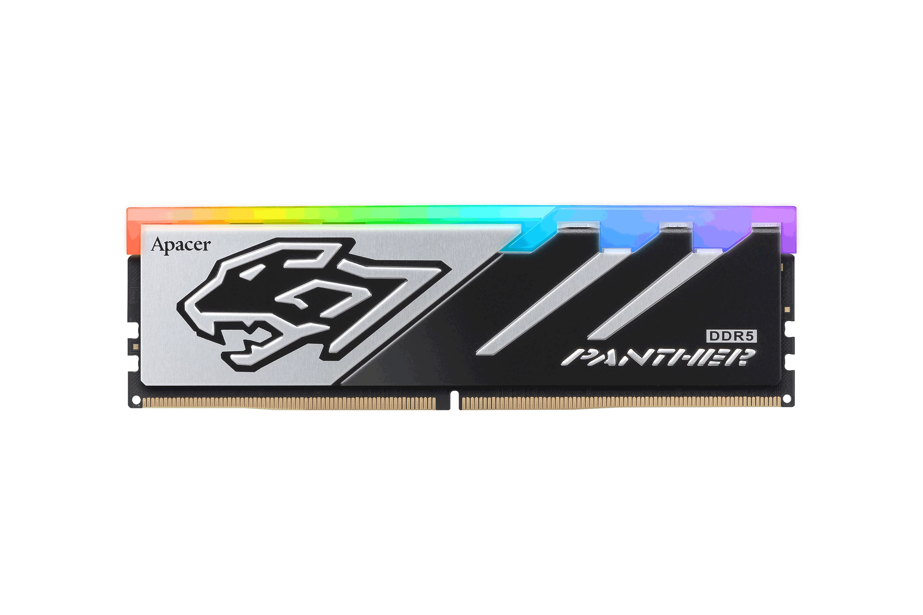 Apacer Panther Rgb 32gb (2x16gb) 5600mhz Cl40 Ddr5 Gaming Ram (ah5u32g56c5229baa-2)