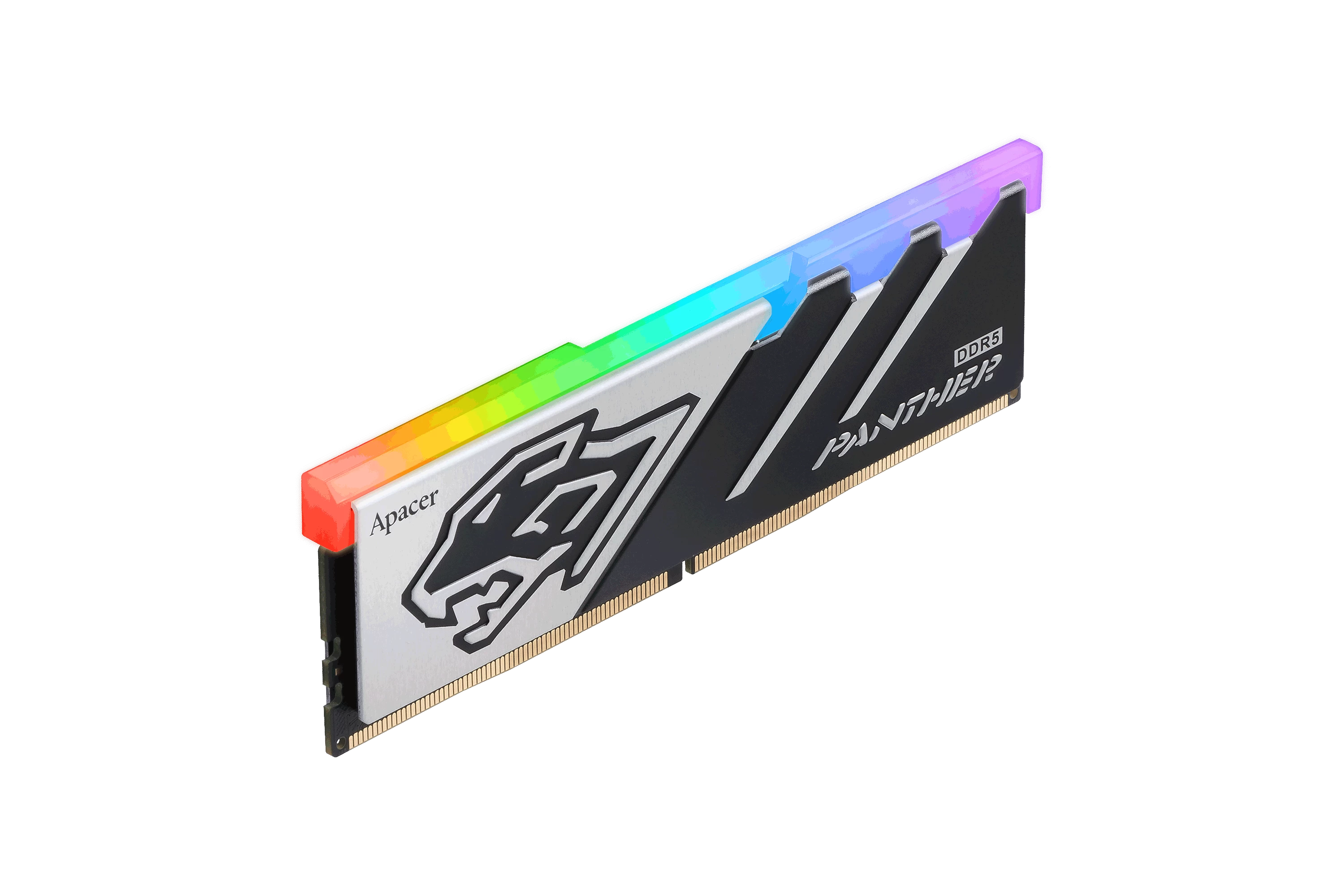 Apacer Panther Rgb 32gb (2x16gb) 5600mhz Cl40 Ddr5 Gaming Ram (ah5u32g56c5229baa-2)