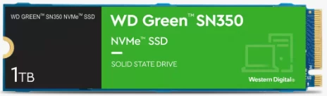 1tb Wd Green M.2 Nvme Sn350 3200/2500mb/s Wds100t3g0c Ssd