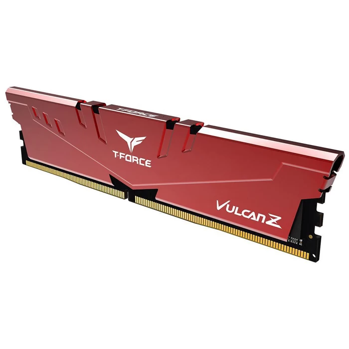 Team T-force Vulcan Z Red 8gb (1x8gb) 3200mhz Cl16 Ddr4 Gaming Ram (tlzrd48g3200hc16f01)