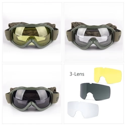 Evolite Ballistik Protector Goggle-khaki Mil-prf