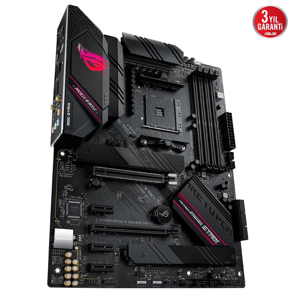 Asus Rog Strix B550-f Gaming Wi-fi Ii 5100mhz(oc) Ddr4 M.2 Dp Am4