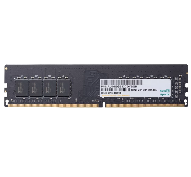 Apacer 16gb (1x16gb) 3200mhz Cl22 Ddr4 Ram (el.16g21.gsh)