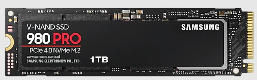 1tb Samsung 980 7000/5000mb/s Pro M.2 Nvme Mz-v8p1t0bw