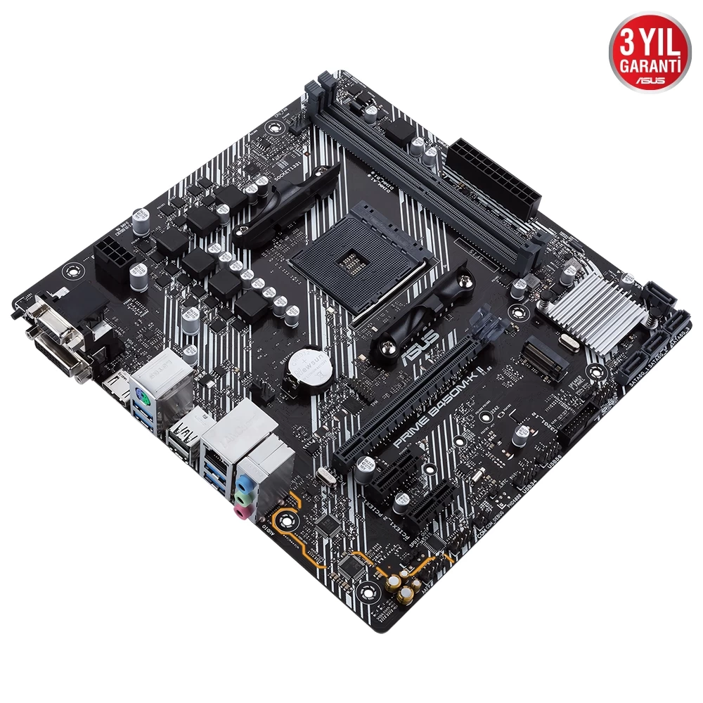 Asus Prime B450m-k Ii 4400 Ddr4 Dvi Vga M2 Am4