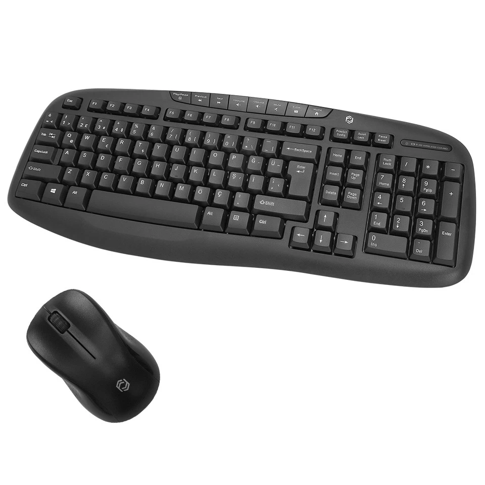 Frisby Fk-4830wq TÜrkÇe Multimedya Kablosuz Klavye Mouse Set