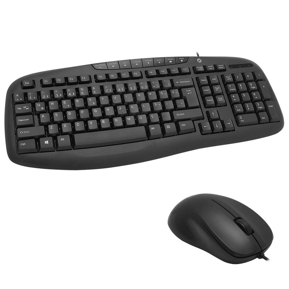 Frisby Fk-4825qu Q TÜrkÇe Multimedya Kablolu Klavye Mouse Set