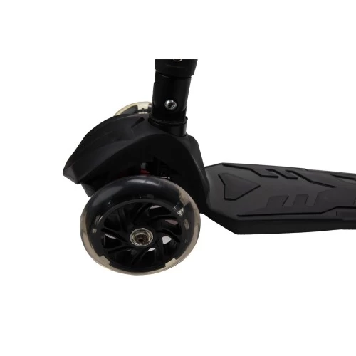 Xslide Işıklı Tekerlekli Scooter-sİyah