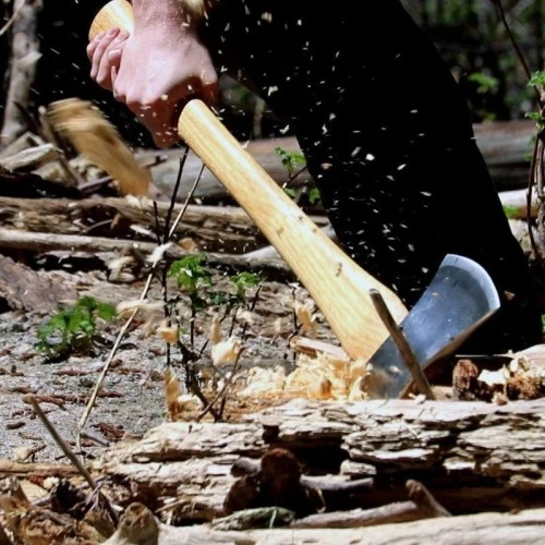 Helko Werk 1600g 75cm American Double Bit Balta (parlak)