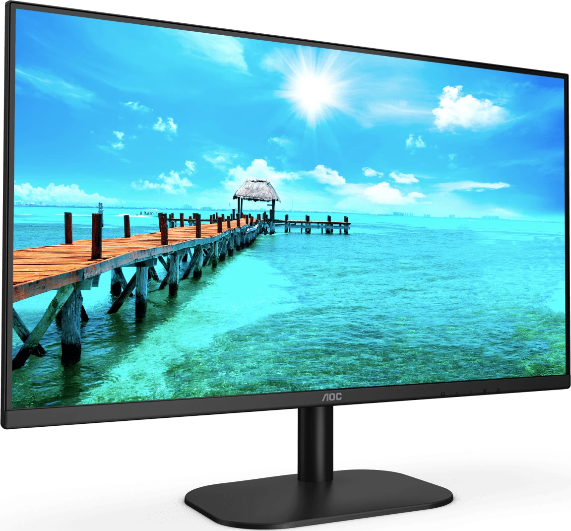 27 Aoc 27b2h Ips Fhd 5ms 75hz Dsub Hdmi