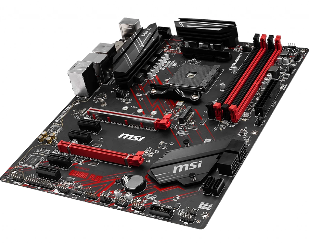 Msi B450 Gaming Plus Max Am4 Ddr4 3466(oc)dvi Hdmi Usb3.2 Atx