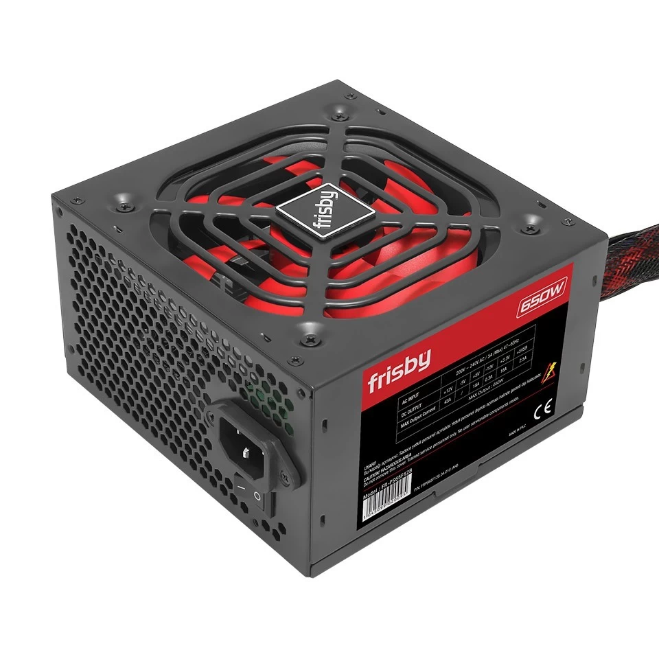 Frisby Fr-ps6580p 650w 80+ Power Supply