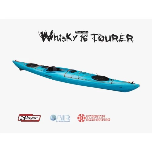 Point65 Whisky 16 Tourer Rudder & Skeg Kano-mavİ