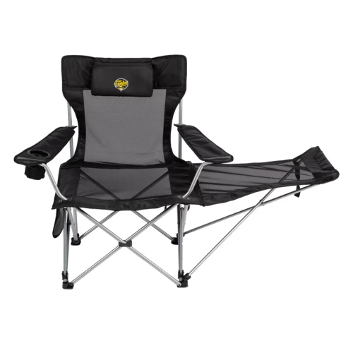 Funky Chairs Lazy 3 Plus Yatabilen Kamp Sandalyesi Siyah