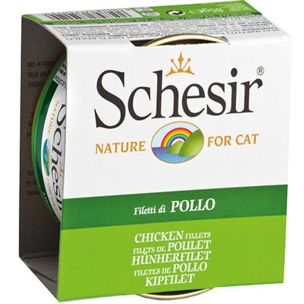 Schesir Tavuk Fileto Jöleli Konserve Kedi Maması 85 Gr