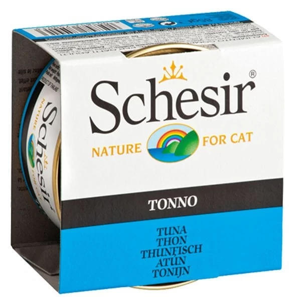 Schesir Ton Balıklı Jöleli Konserve Kedi Maması 85 Gr