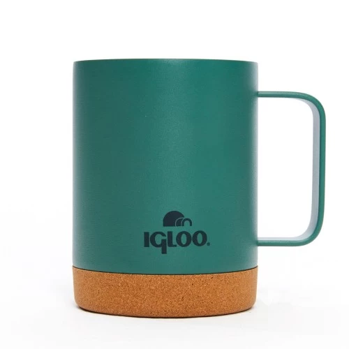 Igloo Cork Mug 350ml-yeŞİl