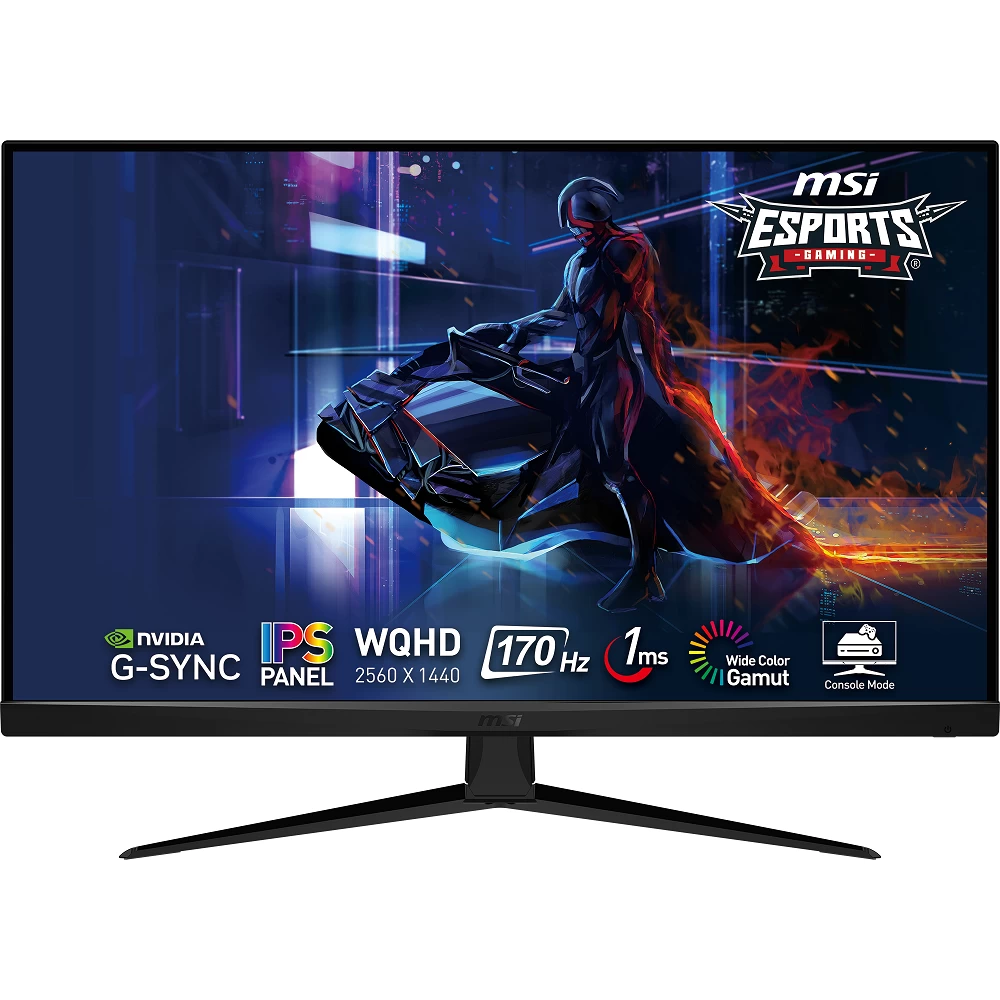 31.5 Msi G321q Rapİd Ips Qhd 170hz 1ms Hdmi Dp Gamİng MonİtÖr