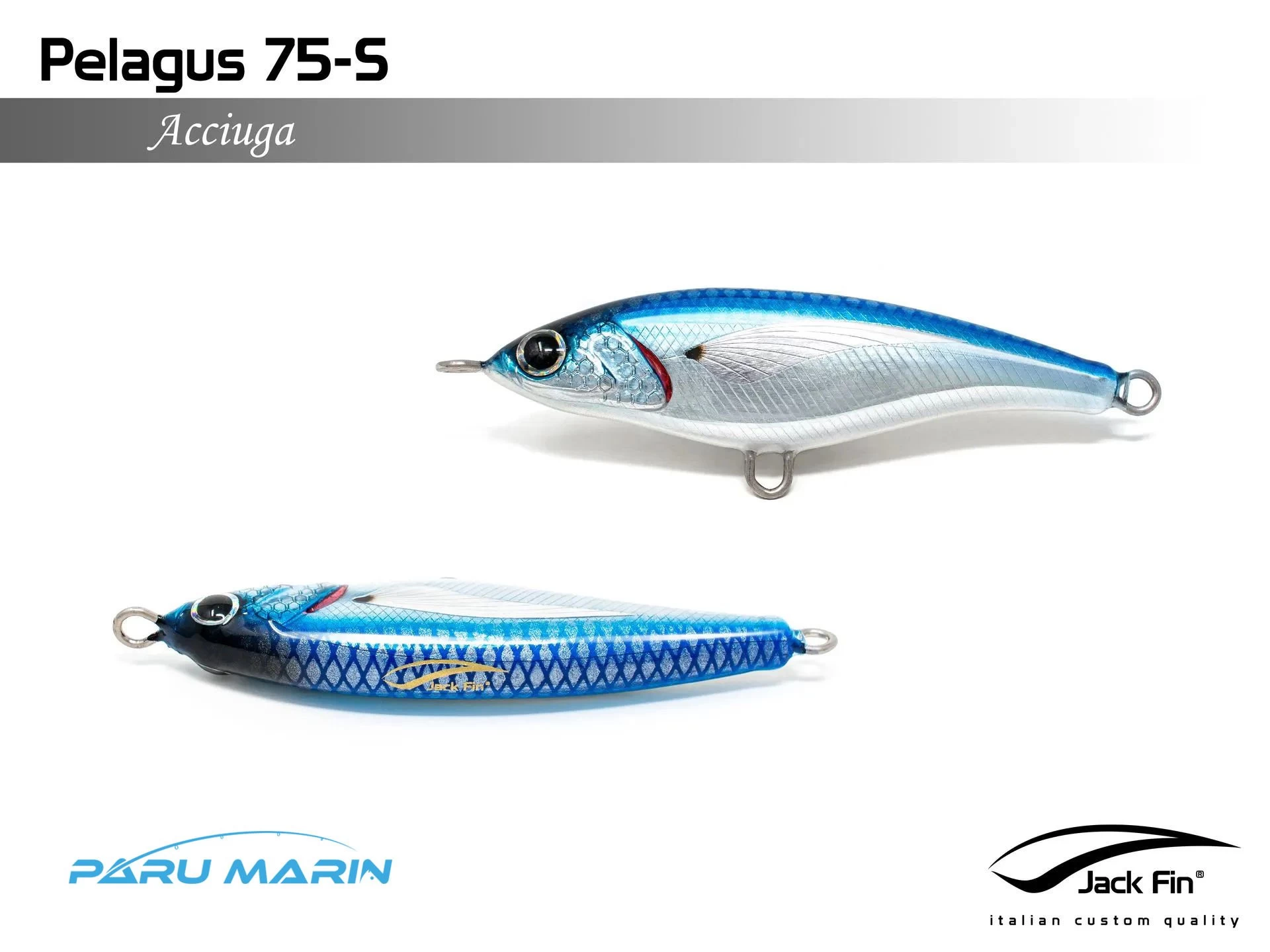 Jack Fin Pelagus 75-s Sahte Yem Acciuga