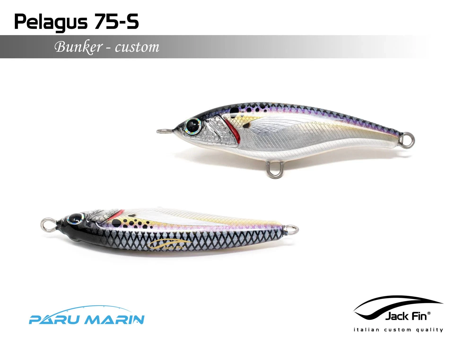 Jack Fin Pelagus 75-s Sahte Yem Bunker ''Özel Renk''