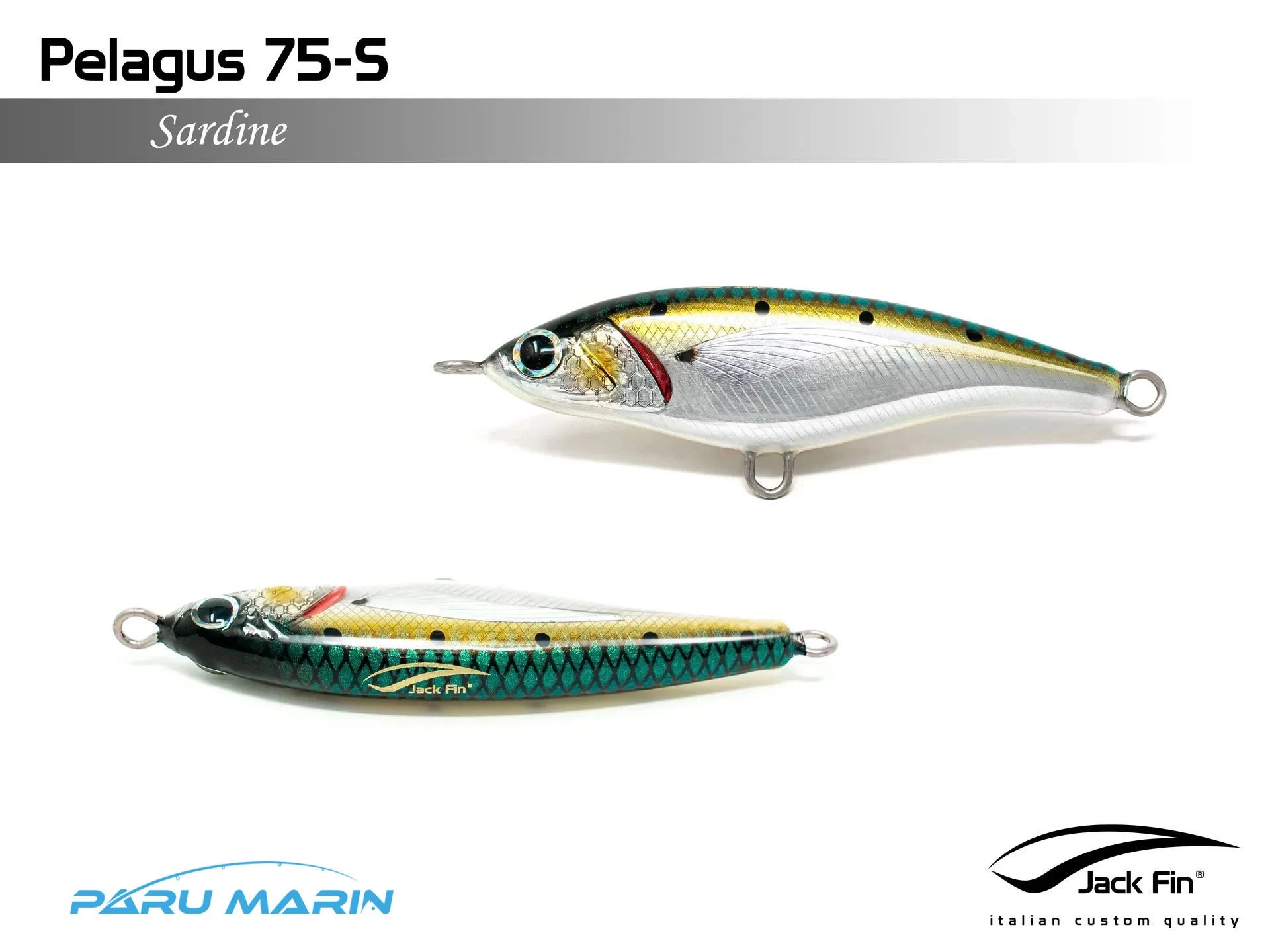 Jack Fin Pelagus 75-s Sahte Yem Sardine