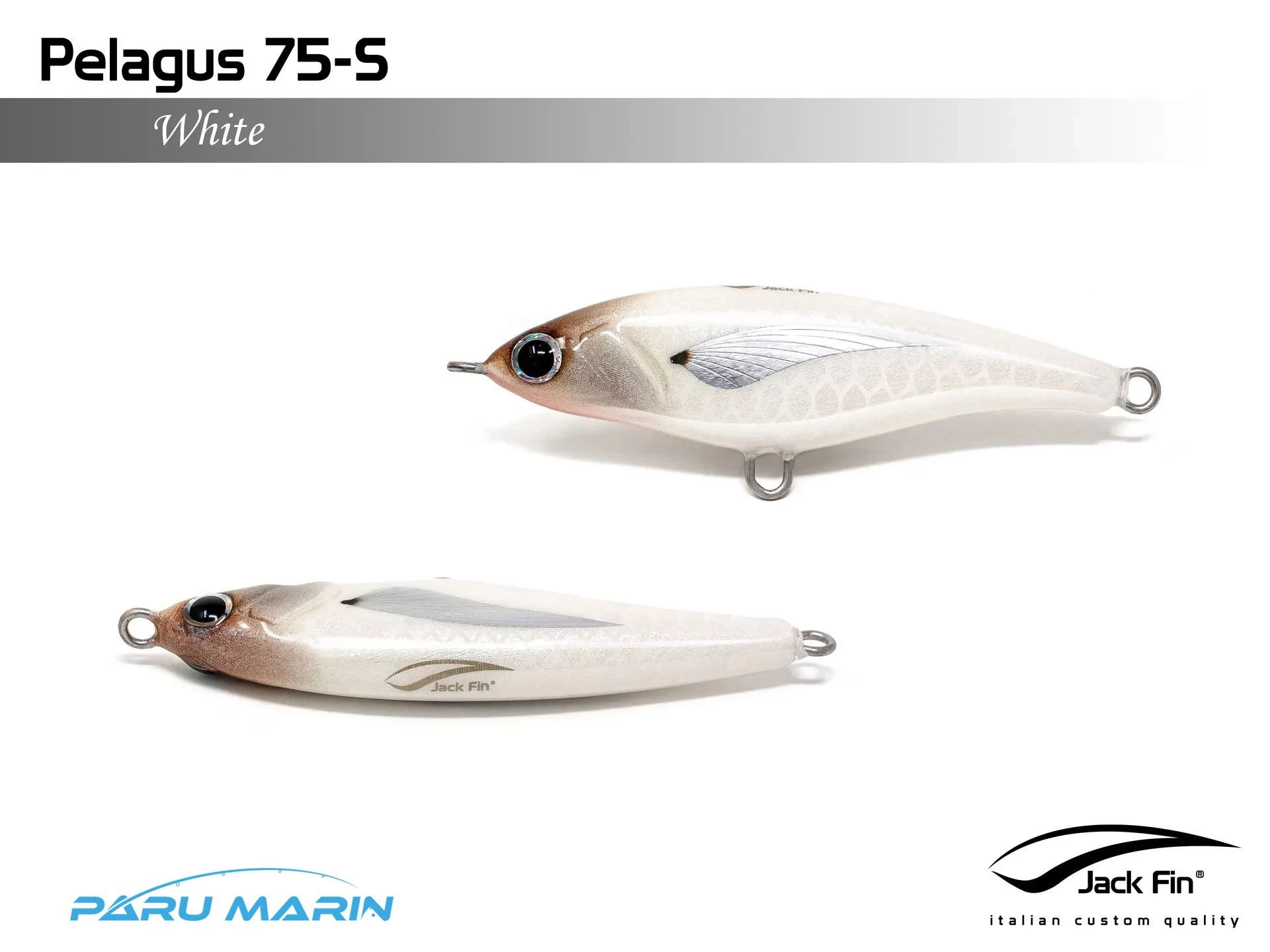 Jack Fin Pelagus 75-s Sahte Yem White