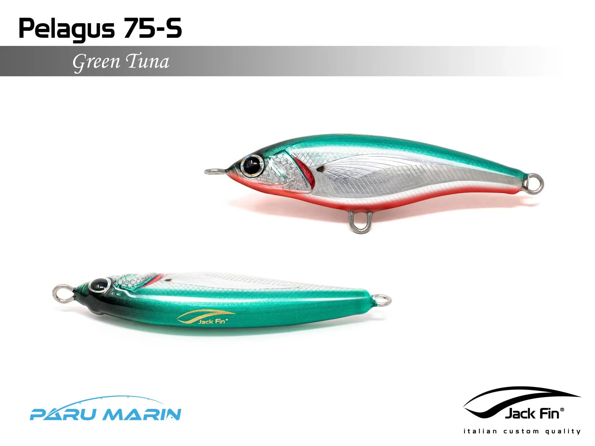Jack Fin Pelagus 75-s Sahte Yem Green Tuna