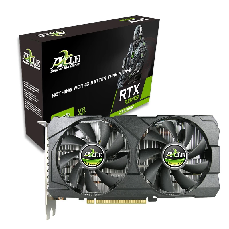 Axle Rtx 2060 Super 8gb Gddr6 256bit (ax-rtx2060s/8gd6p6dip)