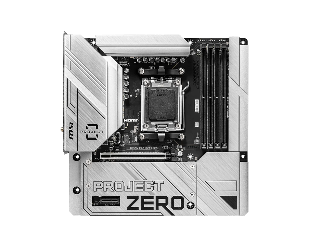 Msi B650m Project Zero Am5 Ddr5 7600mhz