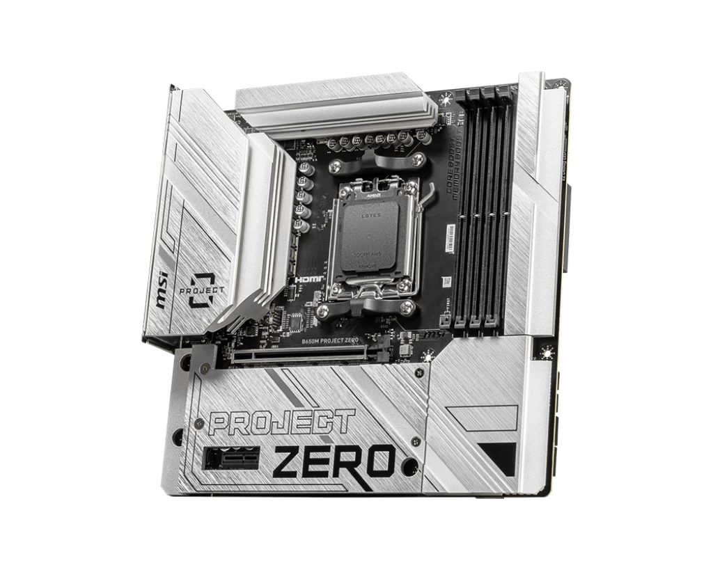 Msi B650m Project Zero Am5 Ddr5 7600mhz