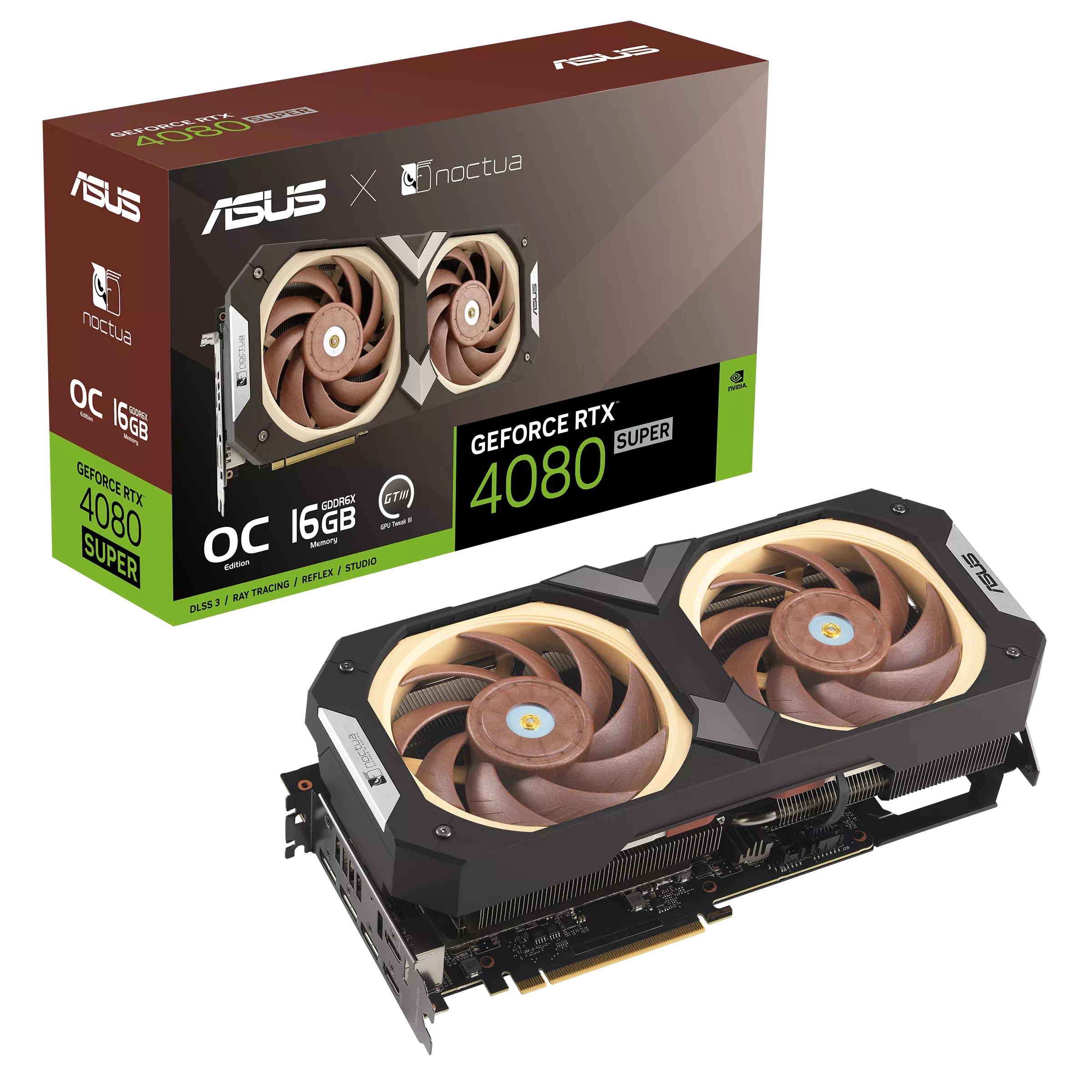 Asus Rtx4080s-o16g-noctua Gddr6x 256bit