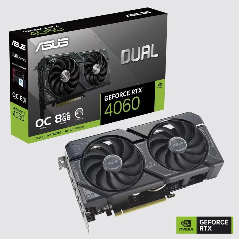 Asus Dual-rtx4060-8g Gddr6 128bit Bulk