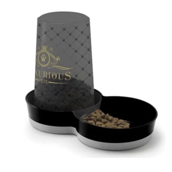 Moderna Trendy Luxurious Kedi Ve Köpek Hazneli Mama Ve Su Kabı 1.5 Lt