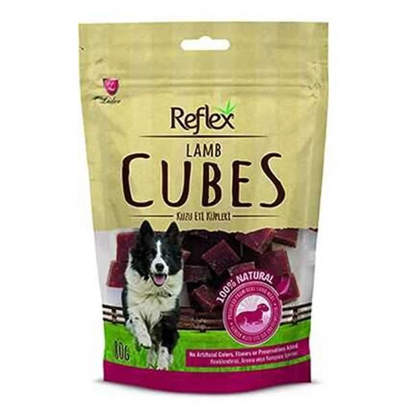 Reflex Cube Kuzulu Küp Doğal Köpek Ödül Maması 80 Gr