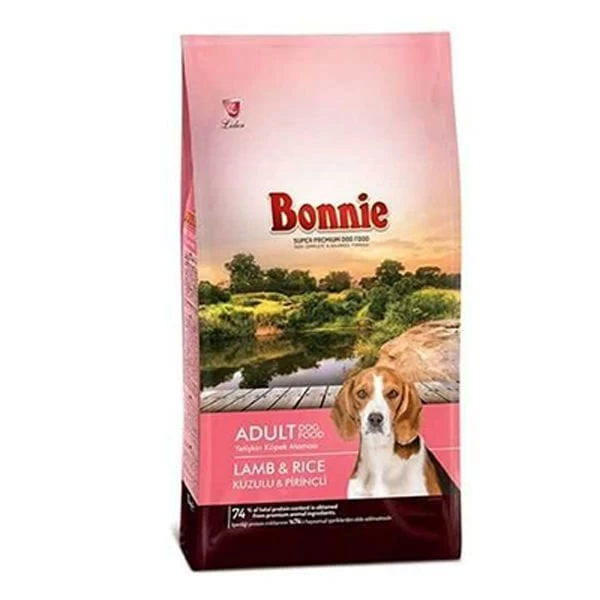 Bonnie Adult Kuzulu Ve Pirinçli Yetişkin Köpek Maması 15 Kg