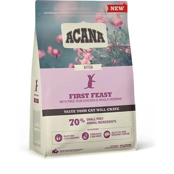 Acana Kitten First Feast Tavuklu Ve Ringa Balıklı Yavru Kedi Maması 1.8 Kg