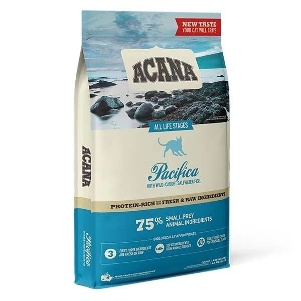 Acana Pacifica Balık Ve Sebzeli Yavru Ve Yetişkin Kedi Maması 4.5 Kg