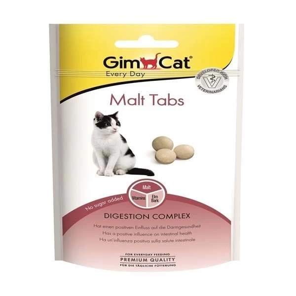 Gimcat Malt Tabs Kedi Ödül Maması Tablet 40 Gr