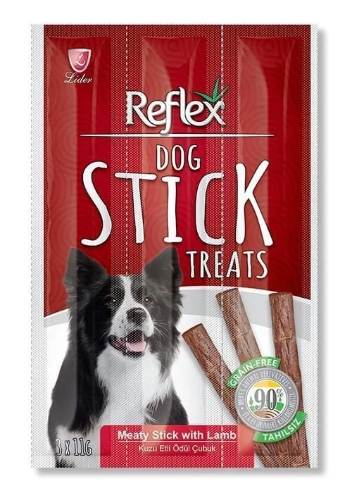 Reflex Kuzu Etli Stick Köpek Ödül Maması 3x11 Gr