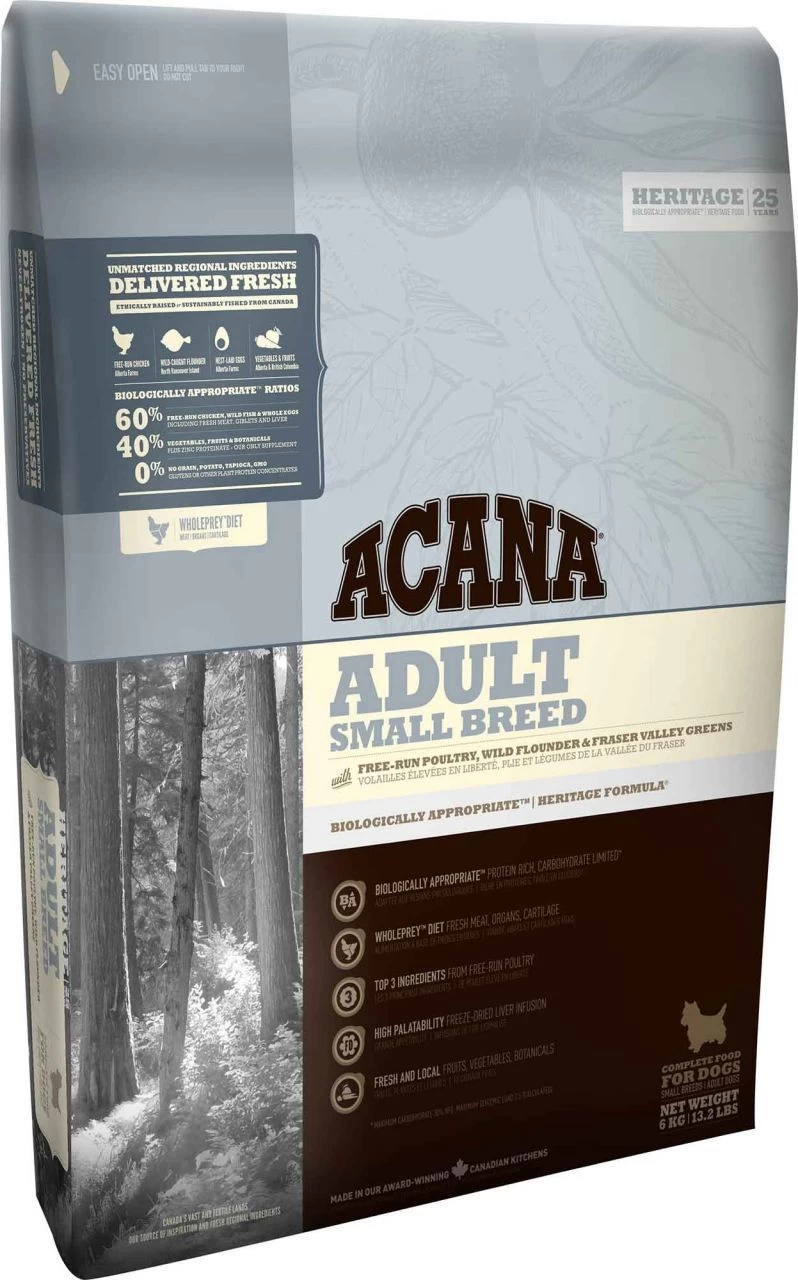 Acana Adult Small Tahılsız Tavuklu Ve Balıklı Yetişkin Köpek Maması 2 Kg