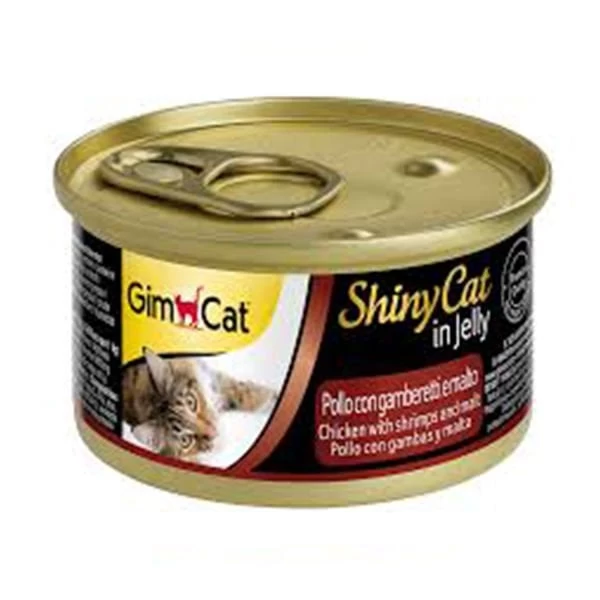 Gimcat Shinycat Tavuk Karides Malt 70 Gr